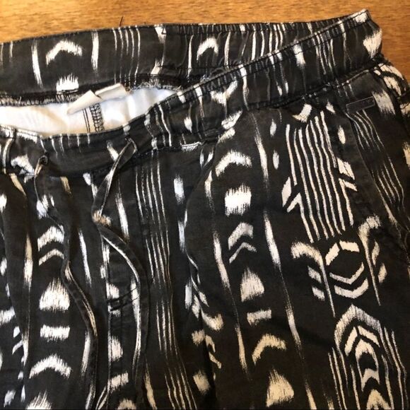 ROXY Ikat Print Loose Pants size M - Picture 3 of 5